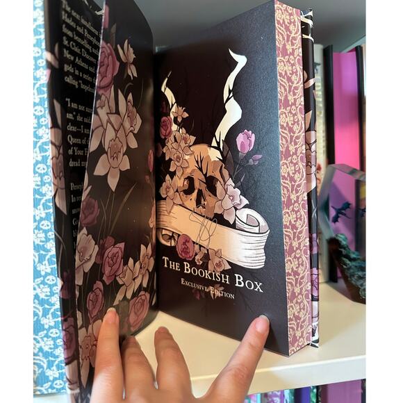 The Bookish Box Signed A Touch of Malice and A Game of Gods Scarlett St. Clair - Picture 5 of 11